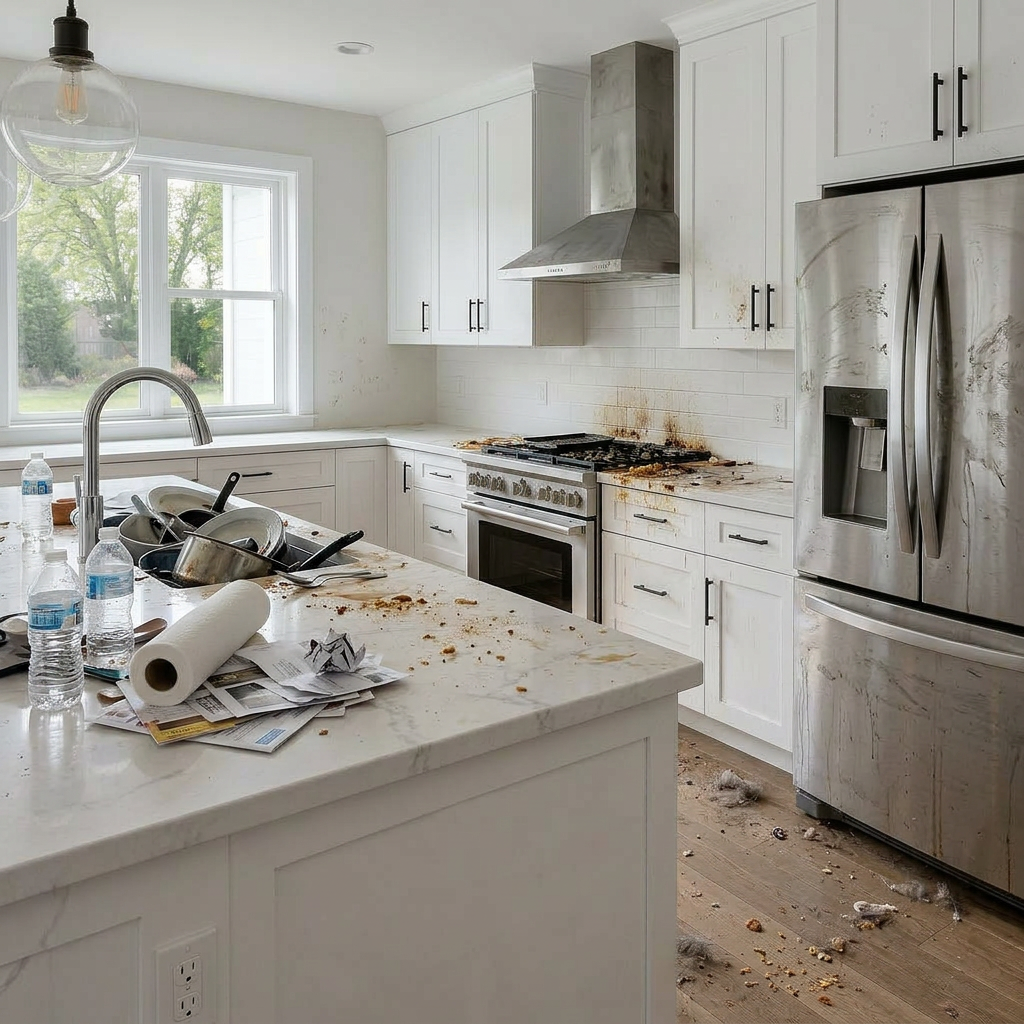 Kitchen · Deep Clean before